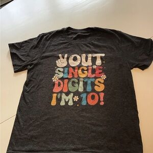 Girls t shirt I’m 10!